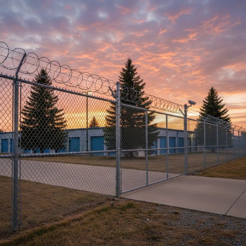 Security Fence Installation detail