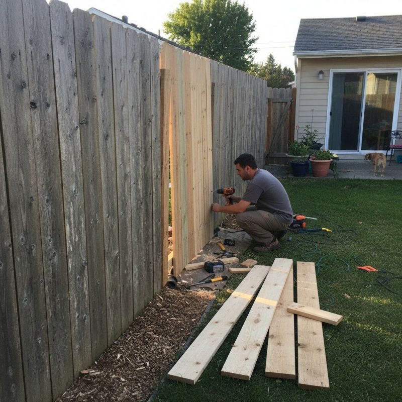Wood Fence Repair